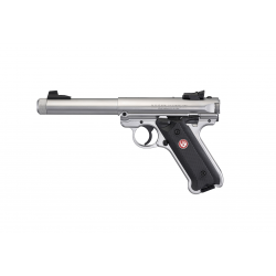Pistolet RUGER Mark IV Target Stainless 5,5'' Gwint .22LR - 40126