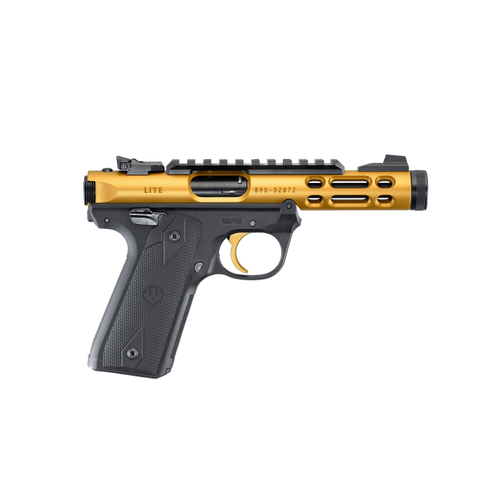 Pistolet RUGER Mark IV 22/45 Lite Gold 4,4" .22 LR - 43926