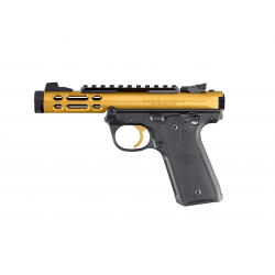Pistolet RUGER Mark IV 22/45 Lite Gold 4,4" .22 LR - 43926
