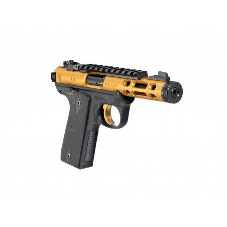 Pistolet RUGER Mark IV 22/45 Lite Gold 4,4" .22 LR - 43926