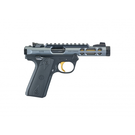 Pistolet RUGER Mark IV 22/45 Lite Gray/Gold .22LR.