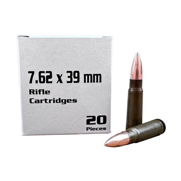 Amunicja STERLING 7,62x39 FMJ 123GR Stee