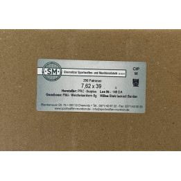 Amunicja SM 7,62x39mm FMJ 8g/124gr