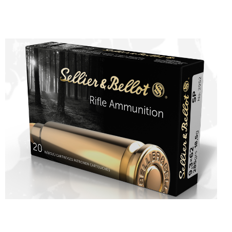Amunicja S&B 9,3x62 SP 18,5g