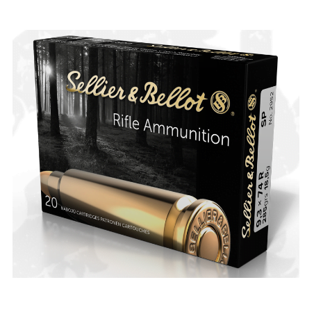 Amunicja S&B 9,3x74 R SP 18,5g