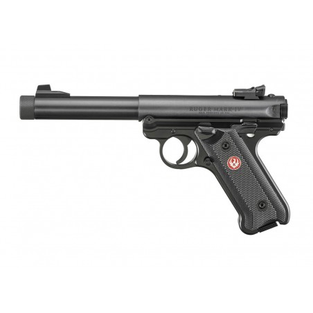 Pistolet RUGER Mark IV Target 5,5" Blk,gwint .22LR