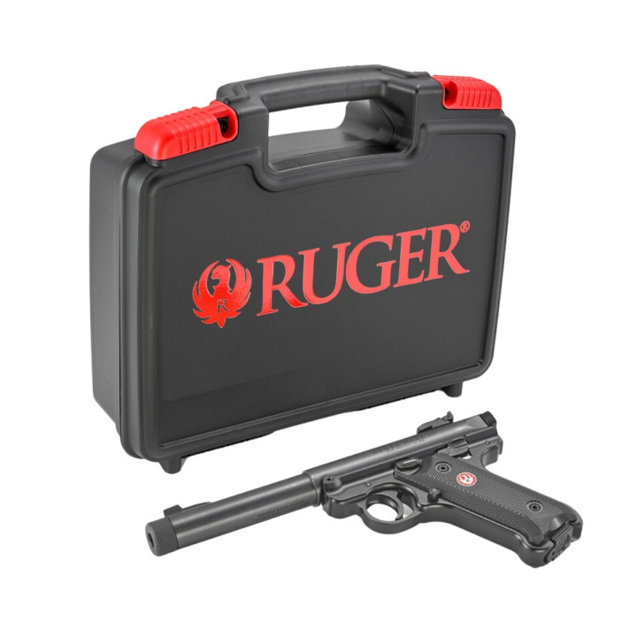 Pistolet RUGER Mark IV Target 5,5" Blk Gwint .22LR