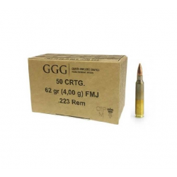 Amunicja GGG .223 Rem. FMJ GPR12 4g/62gr