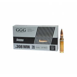 Amunicja GGG .308 HPBT GPX12 SIERRA 10,04g/155gr