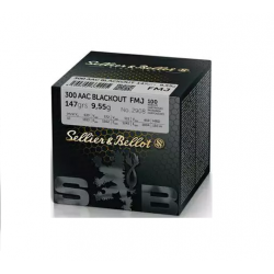 Amunicja S&B .300 AAC BLK FMJ 9,55g/147grs