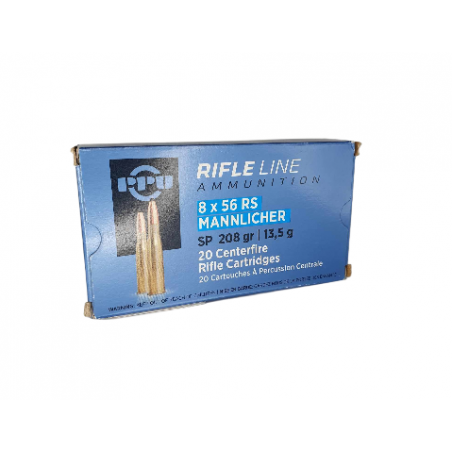 Amunicja PPU 8x56RS SP Mannlicher 13,5g/208gr