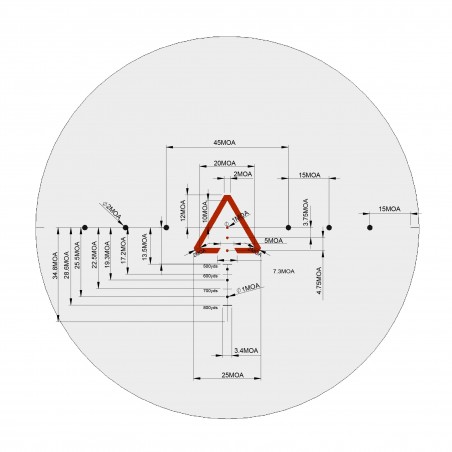 Luneta REDWIN SCARLET 1-6×24 SFP CZARNA RW10
