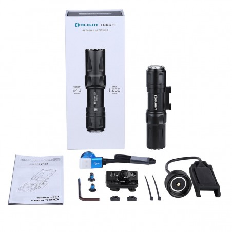 Latarka OLIGHT Odin Mini Black 1250lm z montażem
