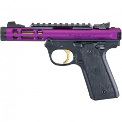 Pistolet RUGER Mark IV 22/45 Lite Purple/Gold .22LR
