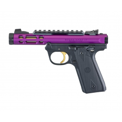 Pistolet RUGER Mark IV 22/45 Lite Purple/Gold .22LR