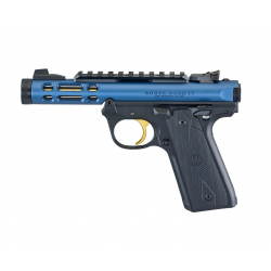 Ruger Mark IV 22/45 Lite Blue/Gold 43932