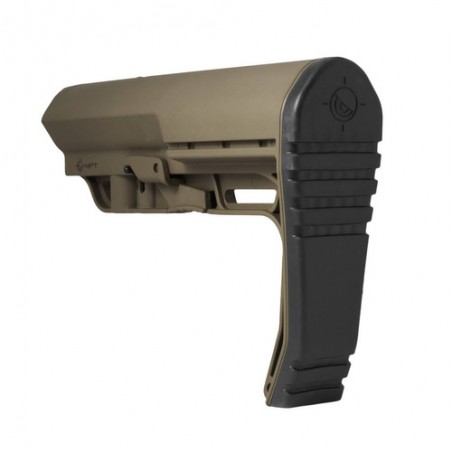 Kolba MFT Battlelink Minimalist Stock - Mil Spec - Scorched Dark Earth