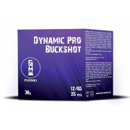 Amunicja PIONKI 12/65 Dynamic PRO Buckshot 30g