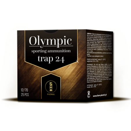 Amunicja PIONKI 12/70 Trap Olimpic 24g 7,5-2,4mm