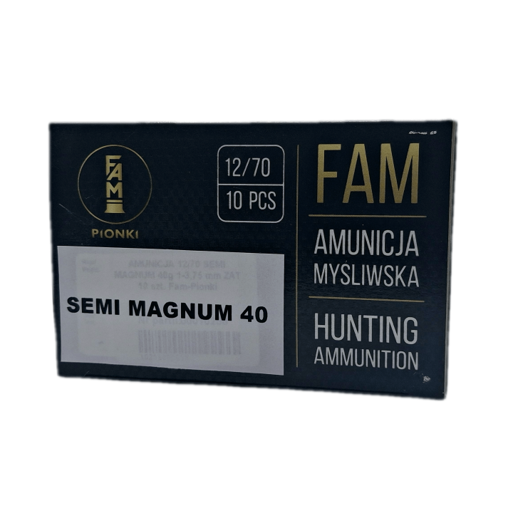 Amunicja PIONKI 12/70 Semi Magnum 40g 2-3,50mm