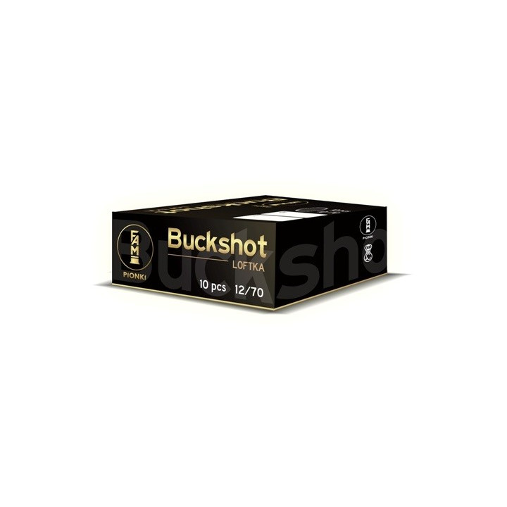 Amunicja PIONKI 12/70 BUCKSHOT 32g 5mm