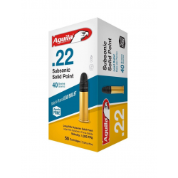 Amunicja AGUILA .22LR Subsonic Solid 2,59g/40gr