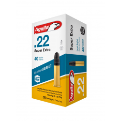 Amunicja AGUILA .22LR Super Extra SV SP 2,59g/40gr