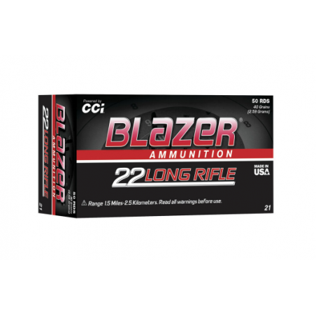 Amunicja CCI .22LR Blazer 2,59g/40gr