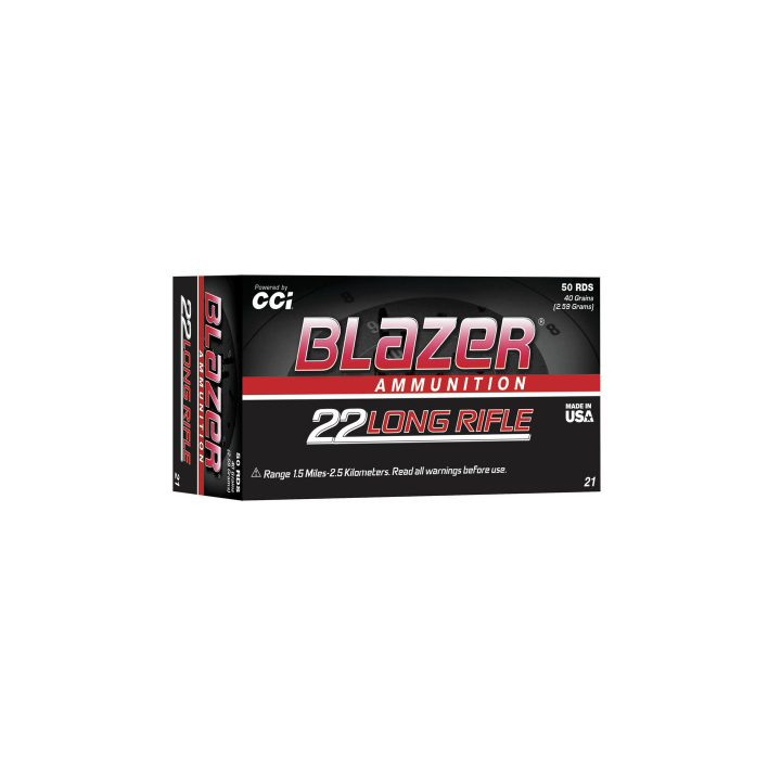 Amunicja CCI .22LR Blazer 2,59g/40gr