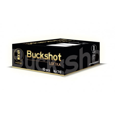 Amunicja PIONKI 16/70 Buckshot SSG 6,8mm 22g