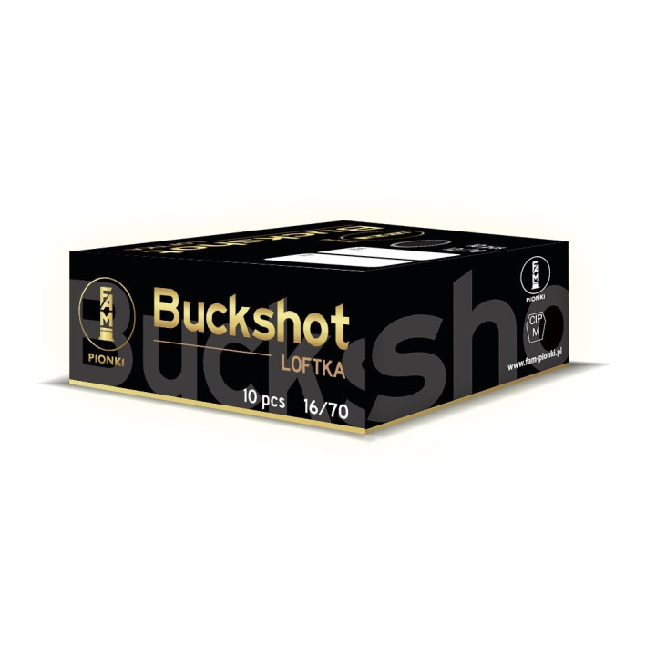 Amunicja PIONKI 16/70 Buckshot SSG 6,8mm 22g