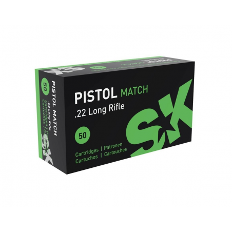 Amunicja LAPUA .22LR SK Pistol Match 2,6g/40gr