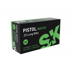 Amunicja LAPUA .22LR SK Pistol Match 2,6g/40gr