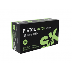 Amunicja LAPUA .22LR SK Pistol Match Special 2,6g/40gr