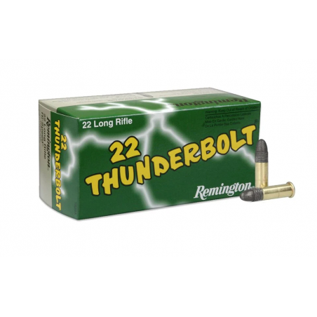 Amunicja REMINGTON .22 LR HV Thunderbolt RN 2,6g/40gr