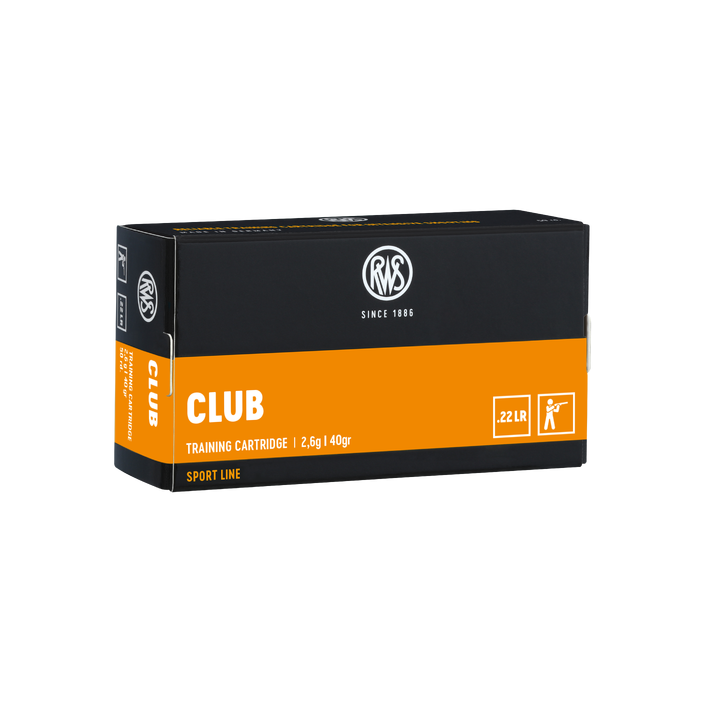 Amunicja RWS .22 LR Club 22 2,6g/40gr