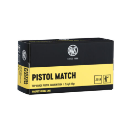 Amunicja RWS .22LR Pistol Match 2,6g/40gr