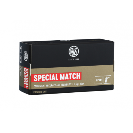 Amunicja RWS .22LR Special Match 2,6g/40gr