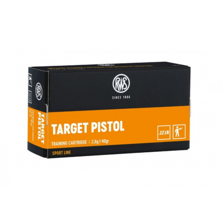 Amunicja RWS .22LR Target Pistol 2,6g/40gr
