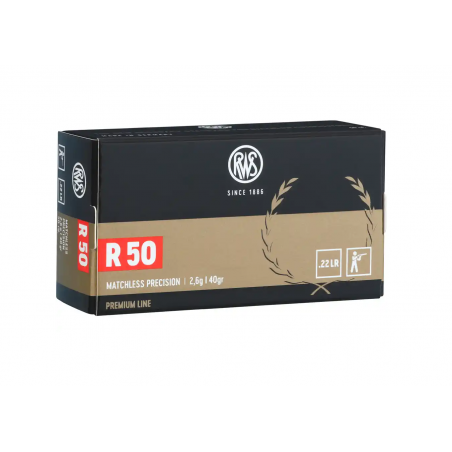Amunicja RWS .22LR R50 2,6G/40GR