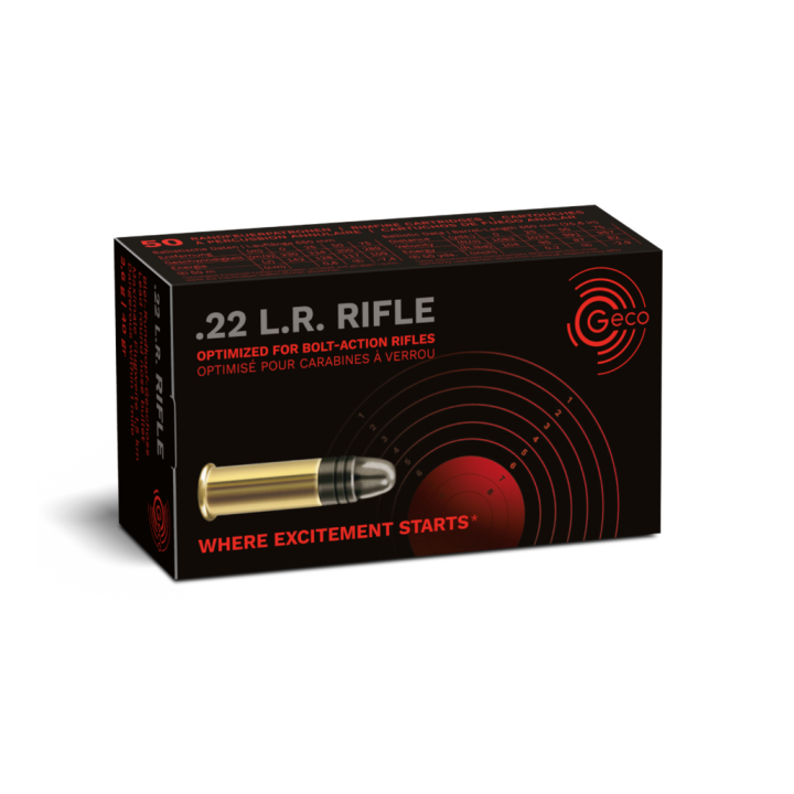 Amunicja GECO .22LR Rifle 2,6g/40gr