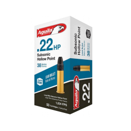Amunicja AGUILA .22LR Subsonic HP 2,46g/38gr