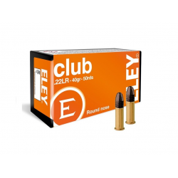 Amunicja ELEY .22LR Club 2,6g/40gr
