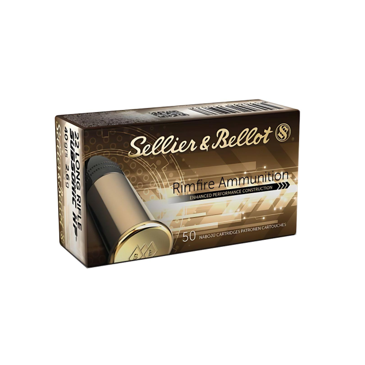Amunicja S&B .22LR Subsonic HP 2,6g/40gr