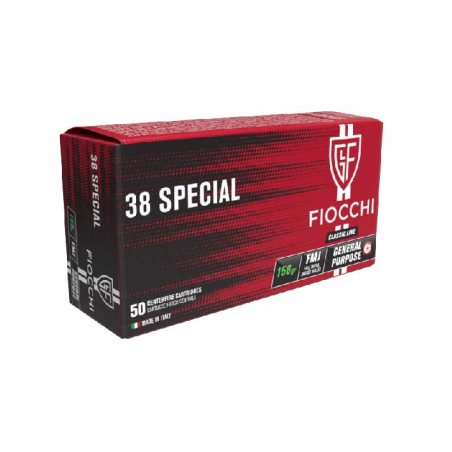 Amunicja FIOCCHI .38 FMJ 10,24g/158gr