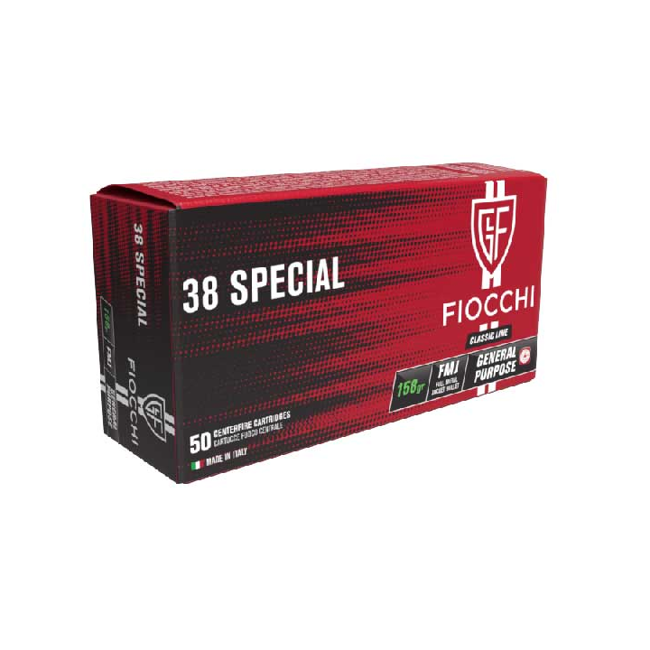 Amunicja FIOCCHI .38 FMJ 10,24g/158gr