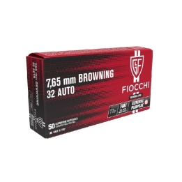 Amunicja FIOCCHI 7,65 Browning/32 Auto FMJ 4,73g