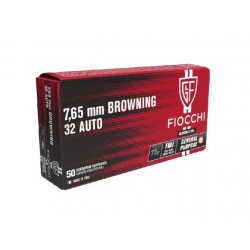 Amunicja FIOCCHI 7,65 Browning/32 Auto FMJ 4,73g