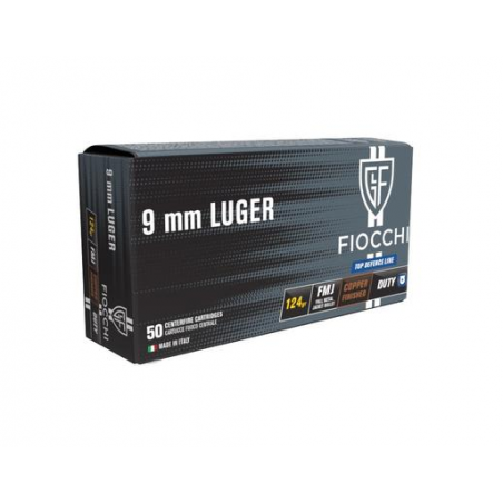 Amunicja FIOCCHI 9x19mm ZP FMC 8g/124gr