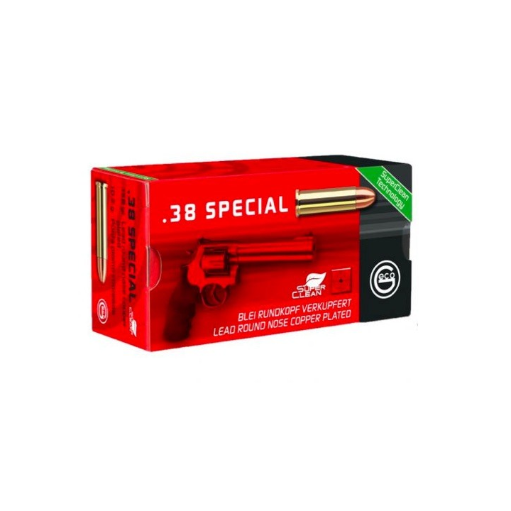 Amunicja GECO .38 Spec. CLRN SuperClean 10,2g/ 158 gr